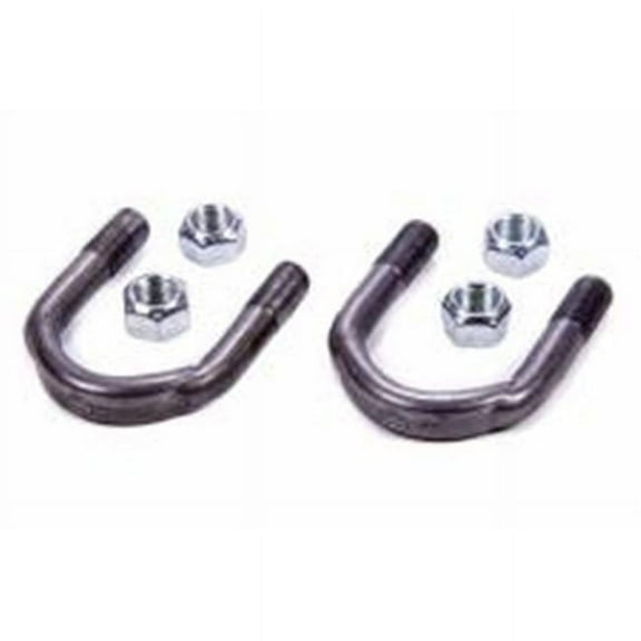 U-Bolt Kit for 1350 Series Yokes, Black Anodize