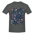 thumbnail image 4 of Bingfone Colorful Flowers Men'S Loose Fit Short-Sleeve Pocket T-Shirt, 4 of 7