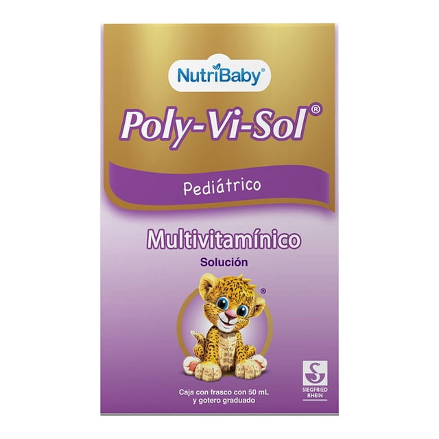 Multivitamínico Nutri Baby Poly Vi Sol solución pediátrica 50 ml