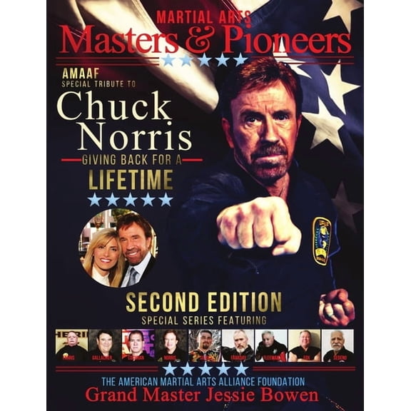 Martial Arts Masters & Pioneers: Chuck Norris - Giving Back for a Lifetime Second Edition, (Paperback)