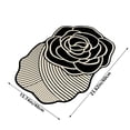 thumbnail image 2 of Bath Mats For Bathroom Non Slip 40 cm x 60 cm Microfiber Absorbent Floor Mat With TPR Backing For Shower Tub Vanity, 2 of 6