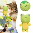 thumbnail image 1 of Dog Toy Frog Toy Dog Squeak With Ringing Paper Toy Animal Dog Chew Toy Pet Interactive Toy Suitable For Puppies Small Dogs Medium Dogs, 1 of 7