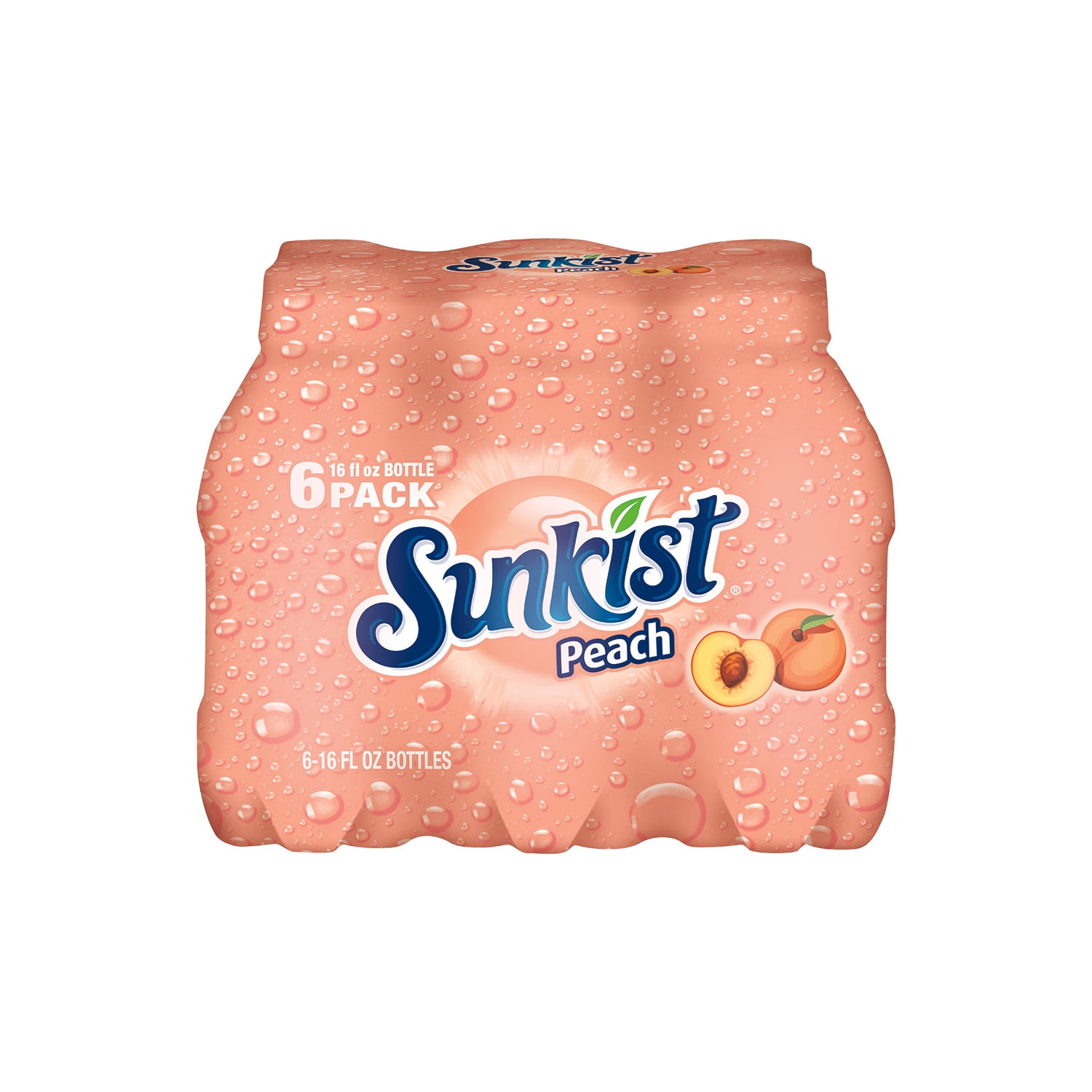 SEXTAZY Soda Peach 4粒入り Sunkist Peach Soda (6) | Pack soda for banquet prep - Walmart