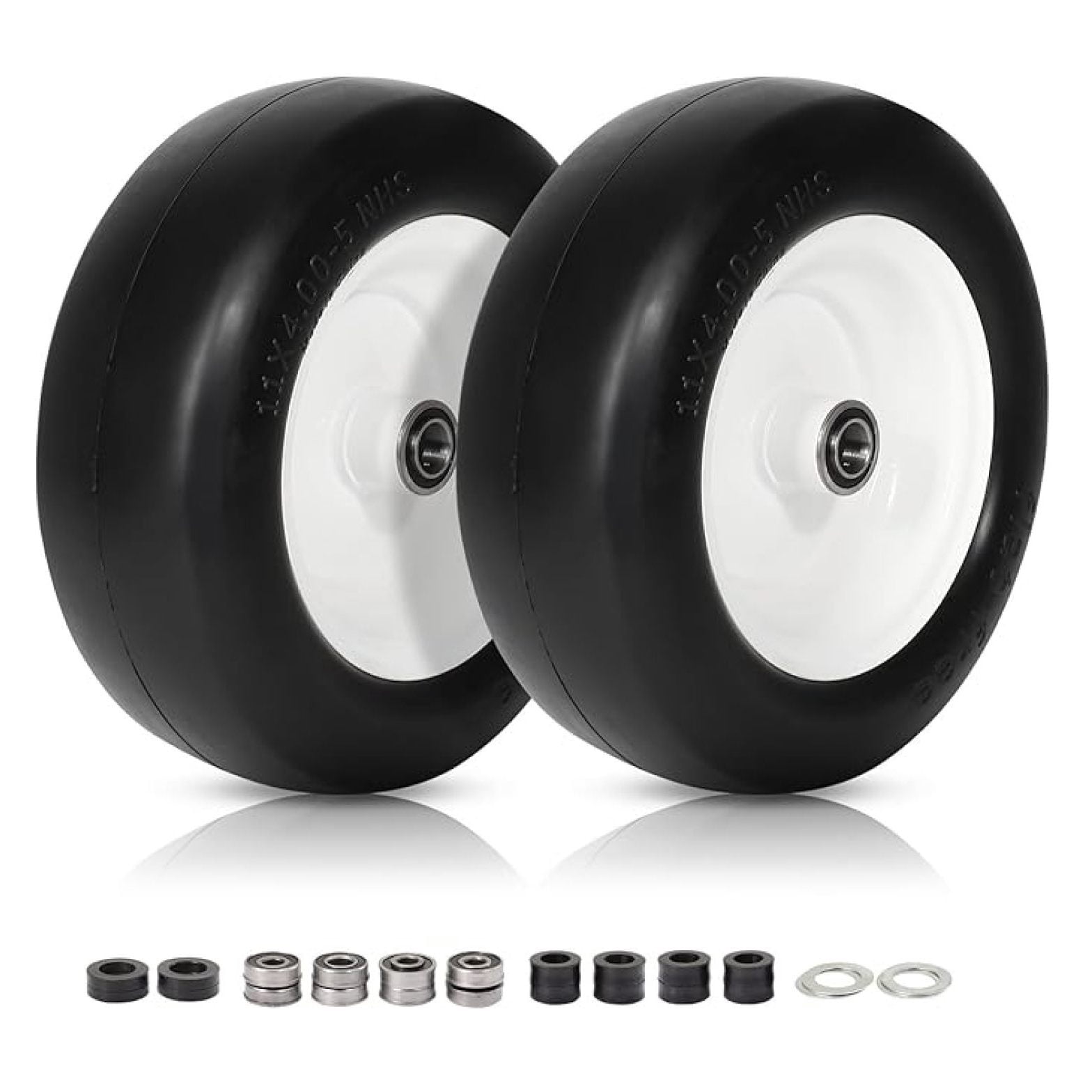 Horseshoe 2 New 13x6.50-6 Set Flat-Free Lawn Mower High Density