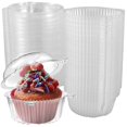 thumbnail image 3 of Caja de embalaje para pasteles, magdalenas, muffins, postres, suministros de decoración para bodas, fiestas de cumpleaños, baby shower, 30 o 50 unidades, 3 of 5