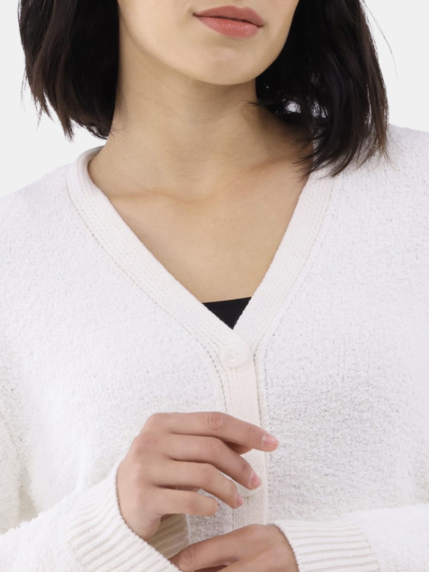 Time and Tru Women's Super Soft Button Cardigan, Sizes XS-XXXL