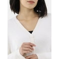 thumbnail image 4 of Time and Tru Women's Super Soft Button Cardigan, Sizes XS-XXXL, 4 of 5