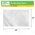 thumbnail image 3 of [1 PACK] EcoQuality Deli Paper Sheets Dry Waxed 12x15 - Grease Resistant Sandwich Liner, Microwave Safe, Deli Wrap for Restaurants, BBQ, Schools and Concession Stands (12 in x 15 in - Case of 1), 3 of 8
