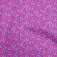 thumbnail image 1 of oneOone Velvet Magenta Fabric Abstracts Sewing Material Print Fabric By The Yard 58 Inch Wide, 1 of 5