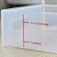 thumbnail image 4 of Cereal Container Food Storage Containers Airtight Dry Food Storage Containers Set of 10 L for Flour Sugar Cereal and Pantry Grain Storage Box Wallmounted Rice Barrel Sealed Storage First Rate, 4 of 7