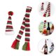 thumbnail image 2 of 3sets Navidad Botella de vino Sombrero Sombrero Decorativo Decorativo Non-tejido Cubierta de Navidad Suministro de Navidad, 2 of 7