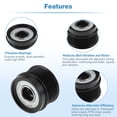thumbnail image 4 of Polea del embrague de libre giro del alternador Unique Bargains AM5Q10A352AA para Ford C-MAX II 2010-2020, pieza de repuesto de polea de alternador de sobrealimentación 1 pcs, 4 of 6