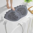 thumbnail image 1 of Ganfancp Alfombrilla de Baño Antideslizante Alfombrilla de Ducha Antis Caída Ventosas Alfombrilla de Baño Masaje para Pies Ofertas Del Día 1* Alfombrilla Antideslizante, 1 of 6