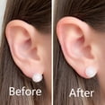 thumbnail image 5 of 3 Pairs Earring Lifters, Hypoallergenic Secure Earring Backs for Droopy Ears, Adjustable Earring Backs for Heavy Earring Heavy Earrin, 5 of 7