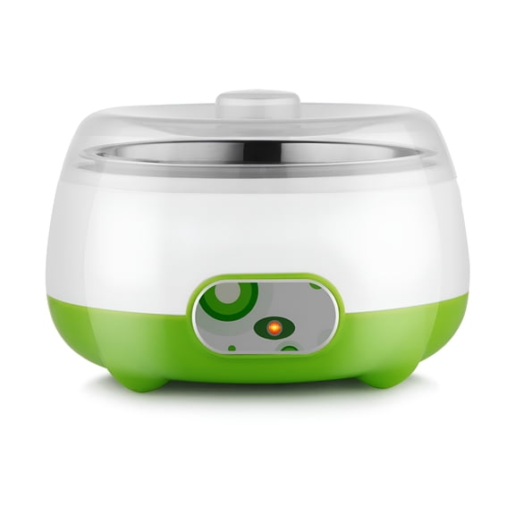 HIBIBUD Yogurt Maker,Compact Greek Yogurt Maker Machine with Constant Temperature Control,Stainless Steel Container for Home Organic Yogurt