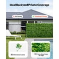 thumbnail image 3 of VEVOR Artificial Plant Wall, 12PCS 20 x 20 in Artificial Boxwood Panels, Sun Protection Greenery Backdrop Privacy Hedge Fence, Fake Grass Screen for Wedding, Indoor, Outdoor Garden, Backyard, 3 of 9
