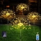 thumbnail image 5 of Luz De Fuegos Artificiales 1 arrastre 1 lámpara solar para césped de fuegos artificiales 8 modos 1200MAh decoración de jardín (luz cálida) Ndcxsfigh Para estrenar, 5 of 9