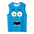 thumbnail image 2 of WOYY Boys Summer Tank Tops Casual Graphic Breathable Sleeveless Top for Kids, Sizes 2-11, 2 of 5
