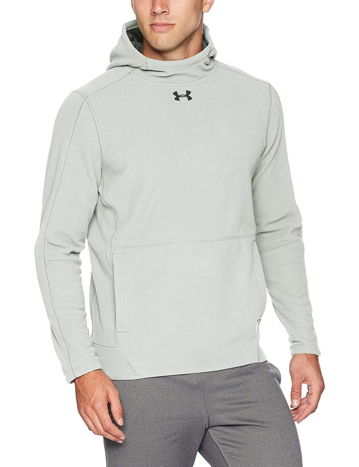 under armour hoodie green men