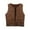 Brown, variant on Elegant Jacket for Girls Winter Cape Baby Boys Girls Western Cowboy Cow Girl Vest Tassel Fringe Waist Coat Top Party