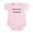 Petal Pink, variant on CafePress - Chiropractic Baby Infant Bodysuit - Baby Light Bodysuit, Size Newborn - 24 Months