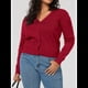 thumbnail image 4 of Cárdigan Corto Suave para Mujer, Suéter Informal Tipo Chal Rojo M, 4 of 6