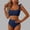 Navy, variant on PRINxy Womens Swimsuit Set Solid Padded One Piece Swimwear Backless Slim Design for Beach Daily Wear Orange S