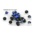 thumbnail image 5 of TOKTOO 24V 4WD Powered Ride on ATV Car for Big Kids, Ride on Toys for Boys Girls with 4 Wheels, 800W Powerful Motors, Remote Control, Shock Absorbers-Blue, 5 of 14
