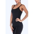 thumbnail image 4 of RUNNING GIRL Yoga Tank Tops for Women Built in Shelf Bra Strappy Back Activewear Workout Compression Tops, 4 of 7