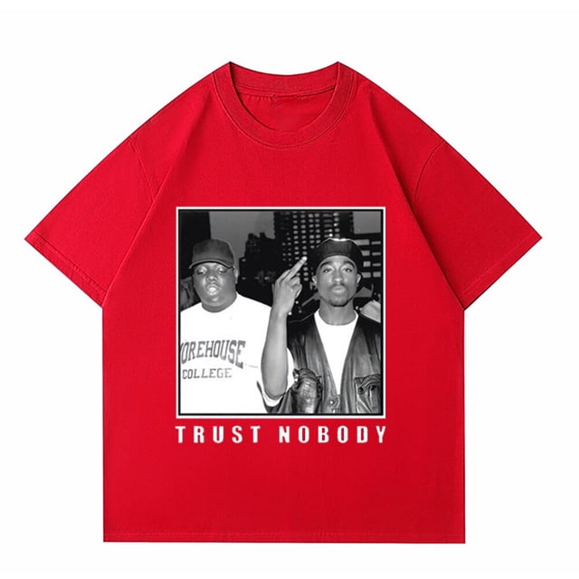 Camiseta de Rap 2Pac para hombre y mujer, camisa informal de manga corta, Hip Hop, Tops de gran tamaño, Tupas estampadas, moda de verano