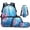 Underwater Axolotl, variant on Pzuqiu Underwater Axolotl Kids Backpack 17 Inch School Backpack for Girls 4 piece Backpacks with Lunch Box Pencil Bag Water Bottle Holder Lightweight Bookbag for Middle School