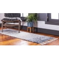 thumbnail image 3 of Rugs.com Athena Shag Collection Rug – 2' 2 x 6' Runner Gray Shag Rug Perfect For Hallways, Entryways, 3 of 9