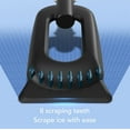 thumbnail image 5 of Extendable Snow Removal Kit with 180° Pivoting Brush Head - Adjustable Ice Scraper & Detachable Snow Shovel for Car, Truck, SUV, Van Windshield Cleaning,Blue, 5 of 7