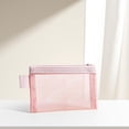 thumbnail image 4 of 10Pcs Small Transparent Mesh Storage Bag, SSZMDLB Transparent Mesh Storage Bag, 3D Portable Organizer with Zipper, Small Multifunctional Storage Pouch for Cosmetics, Jewelry, Stationery, Travel, 4 of 6