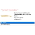 thumbnail image 2 of Steering Column Lock Actuator - Compatible with 1992 - 1996 Ford Bronco 1993 1994 1995, 2 of 2