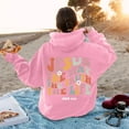 thumbnail image 5 of LEKDFST Trust In The Lord Christian Hoodies for Women Faith Religious God Sweatshirt Trendy Y2K Long Sleeve Pullover Tops Pink S, 5 of 8