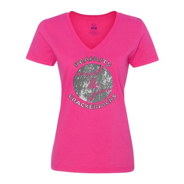 Inktastic Peanut and Crackerjacks Women's V-Neck T-Shirt