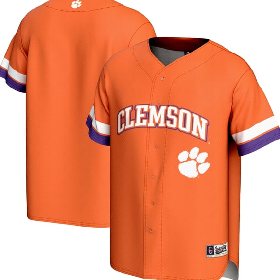 Youth  GameDay Greats Orange Clemson Tigers Spirit Baseball Jersey