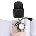 thumbnail image 1 of Soporte de cadera para estetoscopio, almacenamiento portátil, regalo para enfermeras y médicos, organizador de protección, cómodo clip para sujetar negro, 1 of 8