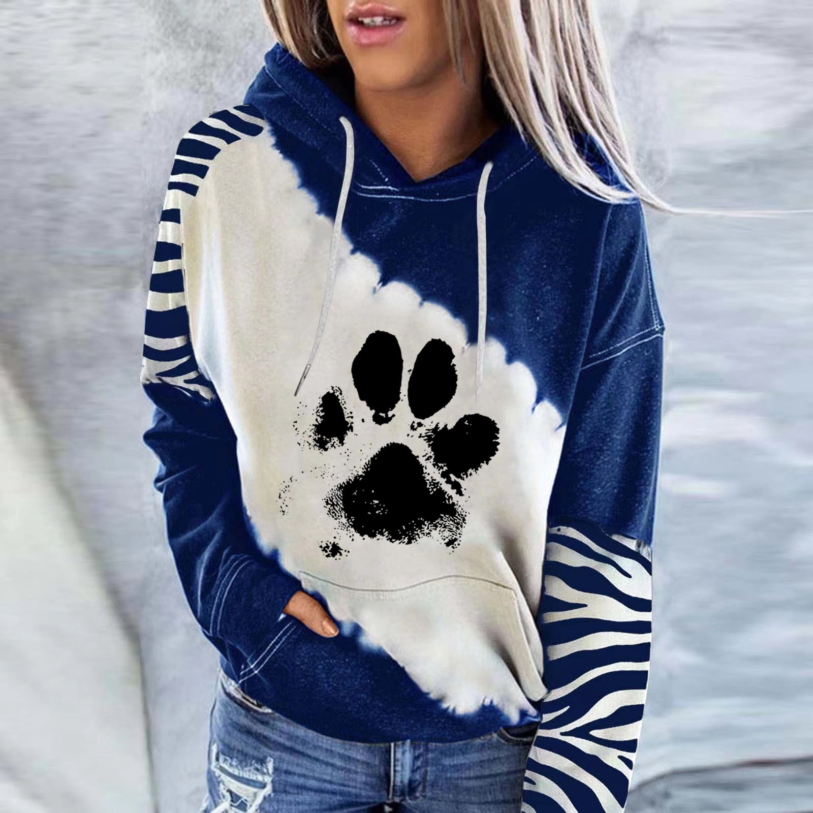 nsendm Crop Top Hoodie Womens Oversized Fuzzy Sweatshirts with Pockets,S  XXL Hoodies For Women With Zipper - Walmart.com