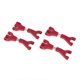 thumbnail image 4 of Vogacara 2 uds., 1/10, brazos de suspensión de Metal para coche, mejora de repuesto, adorno, repuesto de piezas para Redcat Blackout XTE XBE SC Kits de construcción modelo Rojo Vogacara FN001076-01, 4 of 6