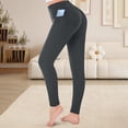 thumbnail image 2 of Posijego Women's Seamless Leggings Side Pockets High Waist Workout Yoga Sport Leggings for Women, 2 of 7