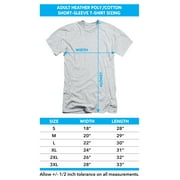 Teen Wolf - Neon Logo - Heather Short Sleeve Shirt - Large
