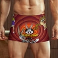 thumbnail image 2 of Looney Tunes Cartoons Mens Boxer Briefs Active Stretch Breathable Underwear, Comfortable Gym Boxer Briefs, 2 of 7