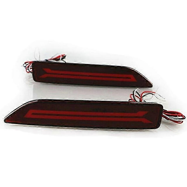 2PCS For Honda CRV CR-V 2007 2008 2009 Multi-function LED Rear Bumper Light Rear Fog Lamp Auto Bulb Brake Light Reflector