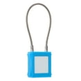 thumbnail image 4 of Lockout Cable , Compact Insulating Lockout Tagout Lock Brass Stainless Steel Heavy Duty  For Enterprise Management Blue, 4 of 8
