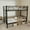 Black, variant on Alvantor Metal Bunk Bed Twin over Twin for Kids, Convertible 2 Beds, Heavy Duty Bed Frame with Under-Bed Storage for Bedroom White