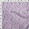 thumbnail image 4 of oneOone Cotton Silk Amethyst Fabric Tropical Leaf With Dot Diy Clothing Quilting Fabric Print Fabric By Yard 42 Inch Wide, 4 of 4
