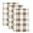 Brown, variant on Black White Plaid Kitchen Towels, Absorbent Microfiber Kitchen Dish Hand Tea Bath Towel, Spring Farmhouse Buffalo Checkered Quick Dry Cleaning Cloth Dishclothes Decorative Sets, (4-PC, 18x28)
