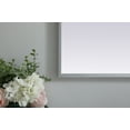 thumbnail image 5 of Metal Frame Arch Mirror 22x30 Inch in Silver, 5 of 7